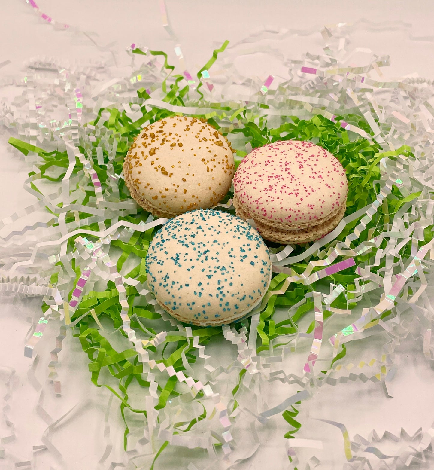 Marshmallow Macaron Easter Six Sleeve